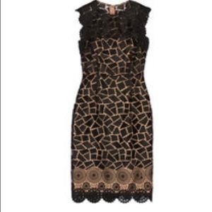 Mikael Aghal Guipure Lace dress size 6